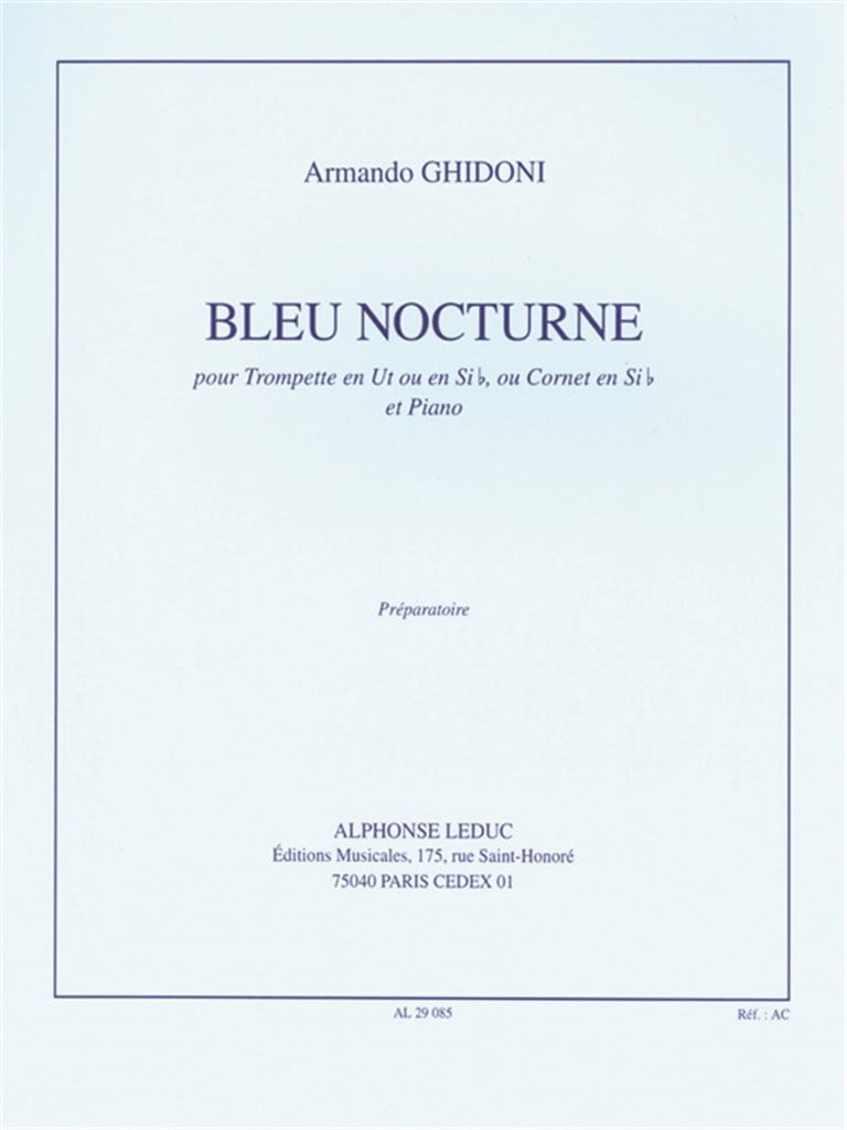 Bleu Nocturne.